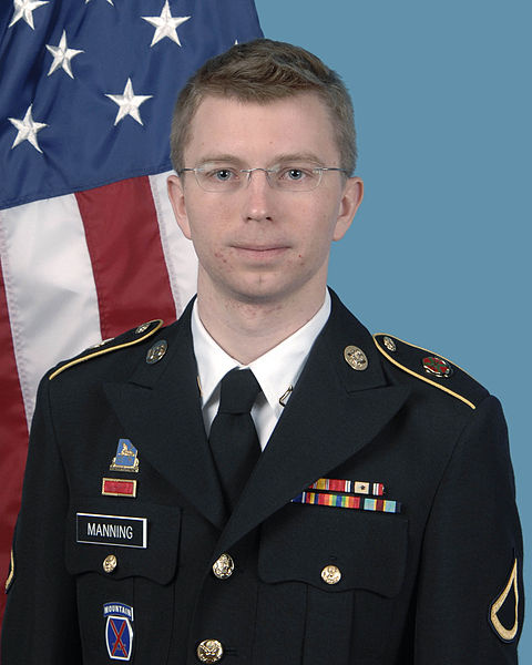 Department of Army Photo of PFC Bradley Manning.